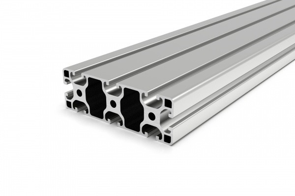 Aluminum profile 120x40 light 3N groove 8 I-type